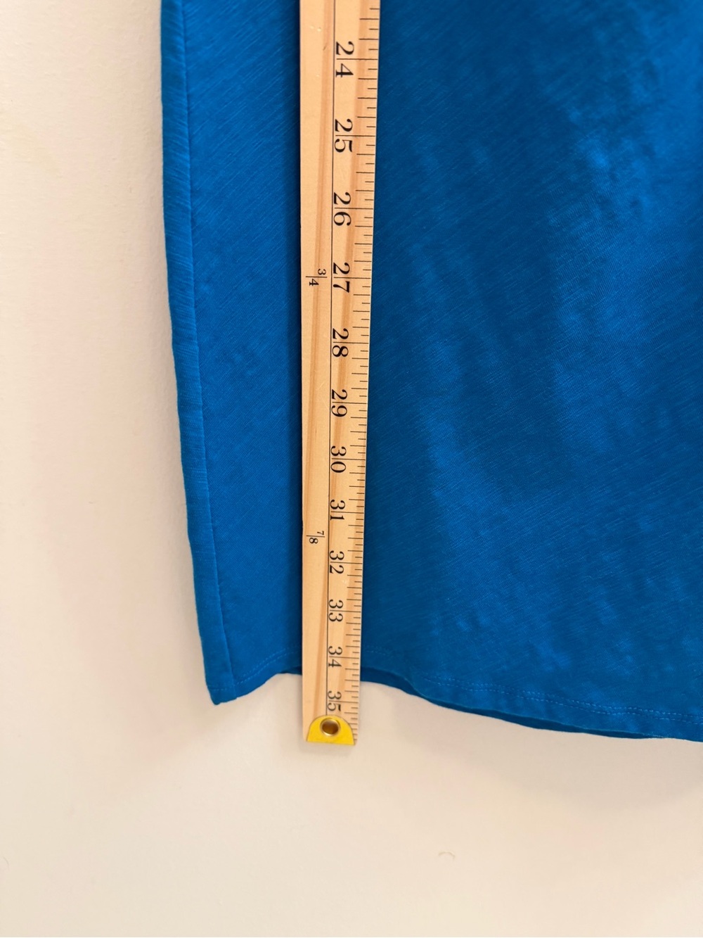 Express Blue Short-Sleeve Tie-Front Knot Mini Dress - size XXS - Picture 4 of 7